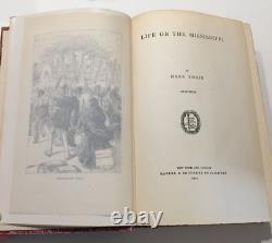 Mark Twain Book Set CLASSIC COLLECTION HARPERS LIBRARY EDITION 11 Hardbacks 1903