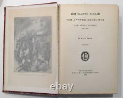 Mark Twain Book Set CLASSIC COLLECTION HARPERS LIBRARY EDITION 11 Hardbacks 1903
