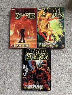 Marvel Zombies The Complete Collection 1 2 3 OOP TPB Set