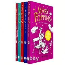 Mary Poppins The Complete Collection 5 Books Set Pack by P. L. Travers NEW