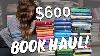 Massive 600 Book Haul Word Cloud Classics Collection