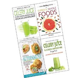 Medical Medium Celery Juice, Hidden Healing Powers 4 Books Collection Set NEW