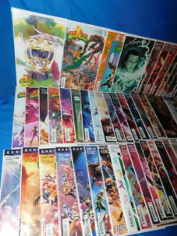 Mighty Morphin Power Rangers 1-55 Complete Comic Lot Set Boom Studios 80 Books