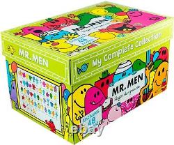 Mr. Men My Complete Collection 48 Books Box Set Mr. Tickle, Mr. Lazy, Mr. Happy