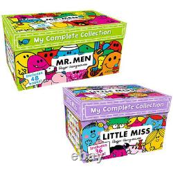 Mr Men and Little miss My Complete 84 Books Collection Set Box Brand New