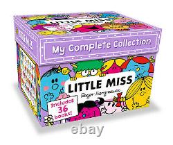 My Complete Little Miss 36 Books Collection Roger Hargreaves Box Set NEW
