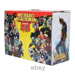 My Hero Academia by Kohei Horikoshi Vol. 1-20 Box Set Ages 14+ Paperback