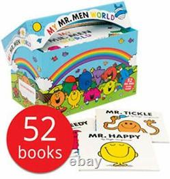 My Mr. Men World 52 Books Collection by Roger Hargreaves (2019, Paperback)