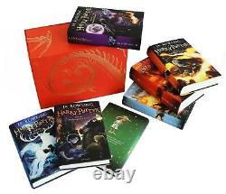 NEW Harry Potter 7 Books Collection Hardback Gift Set + FREE Magical Calendar