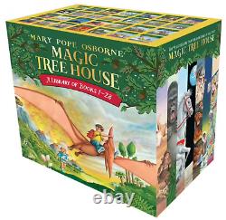 NEW Magic Treehouse Library Collection 28 Books Slipcase Set Mary Pope Osborne