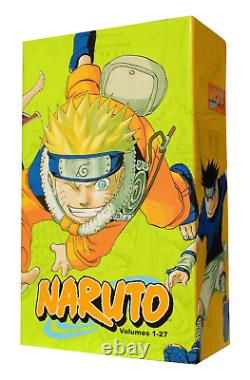 NEW Naruto Box Set 1 Volumes 1-27 Collection Manga Graphic Books Poster Fun Gift