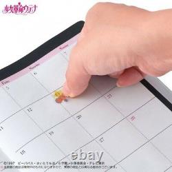NEW Revolutionary Girl Utena 2018 Schedule Book & Frame Calendar Set from Japan