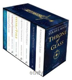 NEW Throne of Glass 8 Books Collection Library Slipcase Gift Set by Sarah J Maas