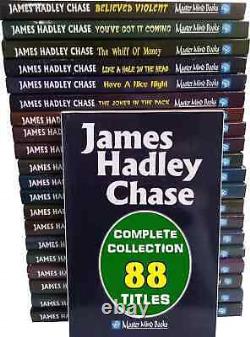 NW BOOK COLLECTION JAMES HADLEY CHASE SET 88 BOOKS Free Shipping USA