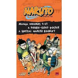 Naruto Box Set 1 1-27 Complete Childrens Set Collection Masa Kishimoto Masashi