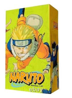 Naruto Box Set 1 Naruto Volumes 1-27 Books Collection Set by Masashi Kishimoto