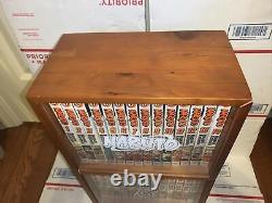 Naruto Manga Wooden Shadow Box Set Book 1-27 Limited 4186/5000 Shonen Jump VIZ