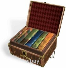 New Harry Potter Hardcover Complete Collection Boxed Set Books 1-7 in Chest