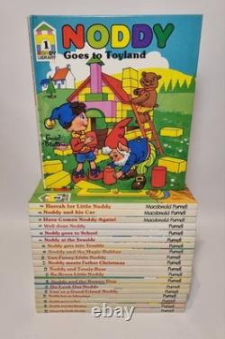 Noddy Library Full Book Set Enid Blyton 1980's Rare Collectable