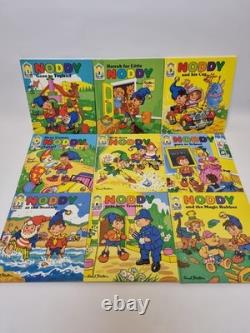 Noddy Library Full Book Set Enid Blyton 1980's Rare Collectable