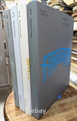 Norman Foster Collection Book Set Volume 14 Team 4 and Foster Associates