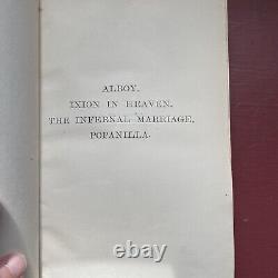 Novels and Tales by the Earl of Beaconsfield. Set Of 11 Volumes Leather on Board