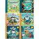 Octonauts 6 Book Collection Set (the Frown Fish, The Great Ghost Reef) New