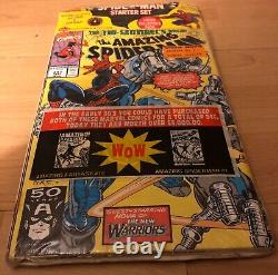 Old Vintage Spiderman Comic Book Starter Set Pack Amazing #350 & 351 Web #79, 80