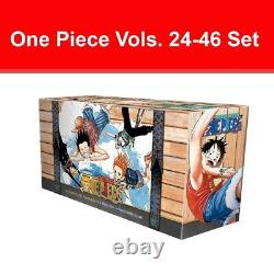 One Piece Box Set Volume 2 Volumes 24-46 with Premium by Eiichiro Oda NEW