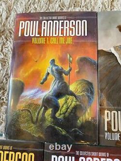 POUL ANDERSON THE COLLECTED SHORT WORKS Set of 1 7 Hardbacks Nesfa Press