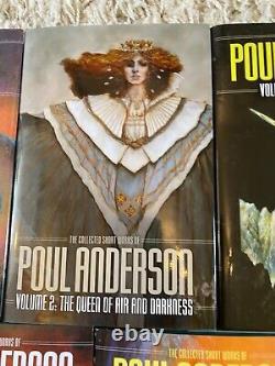 POUL ANDERSON THE COLLECTED SHORT WORKS Set of 1 7 Hardbacks Nesfa Press