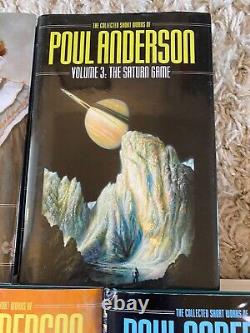 POUL ANDERSON THE COLLECTED SHORT WORKS Set of 1 7 Hardbacks Nesfa Press