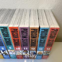 PRISON SCHOOL by Akira Hiramoto EXPLICIT MANGA Series Collection Book Set 1-14