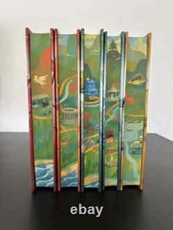 Percy Jackson Illumicrate Special Edition Box Set Signed, Sprayed Edges