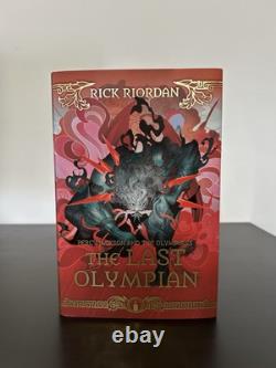 Percy Jackson Illumicrate Special Edition Box Set Signed, Sprayed Edges