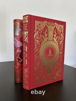 Percy Jackson Illumicrate Special Edition Box Set Signed, Sprayed Edges