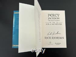 Percy Jackson Illumicrate Special Edition Box Set Signed, Sprayed Edges