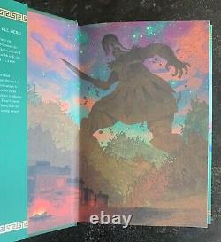 Percy Jackson and the Olympians Rick Riordan 5 Book Set Illumicrate Signed New