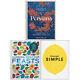 Persiana, Feasts, Ottolenghi Simple 3 Books Collection Set Hardcover New