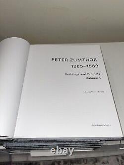 Peter Zumthor German Edition 5 Vols. (Hardcover, 2014)