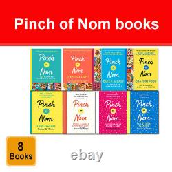 Pinch of Nom Recipe 8 Books Collection Set Pack Pinch of Nom Family Meal Planner