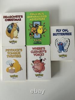 Pokemon tales rare collectible book set viz nintendo box Retro Vintage Gift Idea