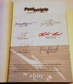 Postscripts #15 SIGNED by 24 contributors & 5 Artists 1st Limited Hardcover