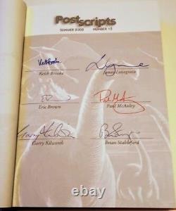 Postscripts #15 SIGNED by 24 contributors & 5 Artists 1st Limited Hardcover