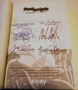 Postscripts #15 SIGNED by 24 contributors & 5 Artists 1st Limited Hardcover