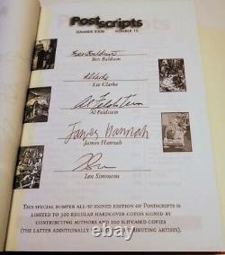 Postscripts #15 SIGNED by 24 contributors & 5 Artists 1st Limited Hardcover
