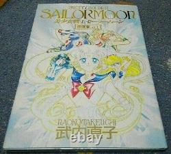 Pretty Soldier Sailor Moon Original illustration Vol. 1 Art Book Naoko Takeuchi