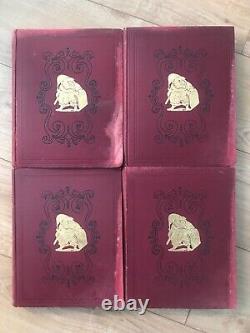 Punch's Almanack Jan 1902 Dec 1903 Set of 4 Book Collection Bundle Hardcover