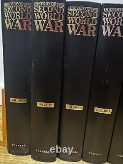 Purnell's History of the Second World War Complete Set Excellent Condition
