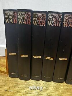 Purnell's History of the Second World War Complete Set Excellent Condition